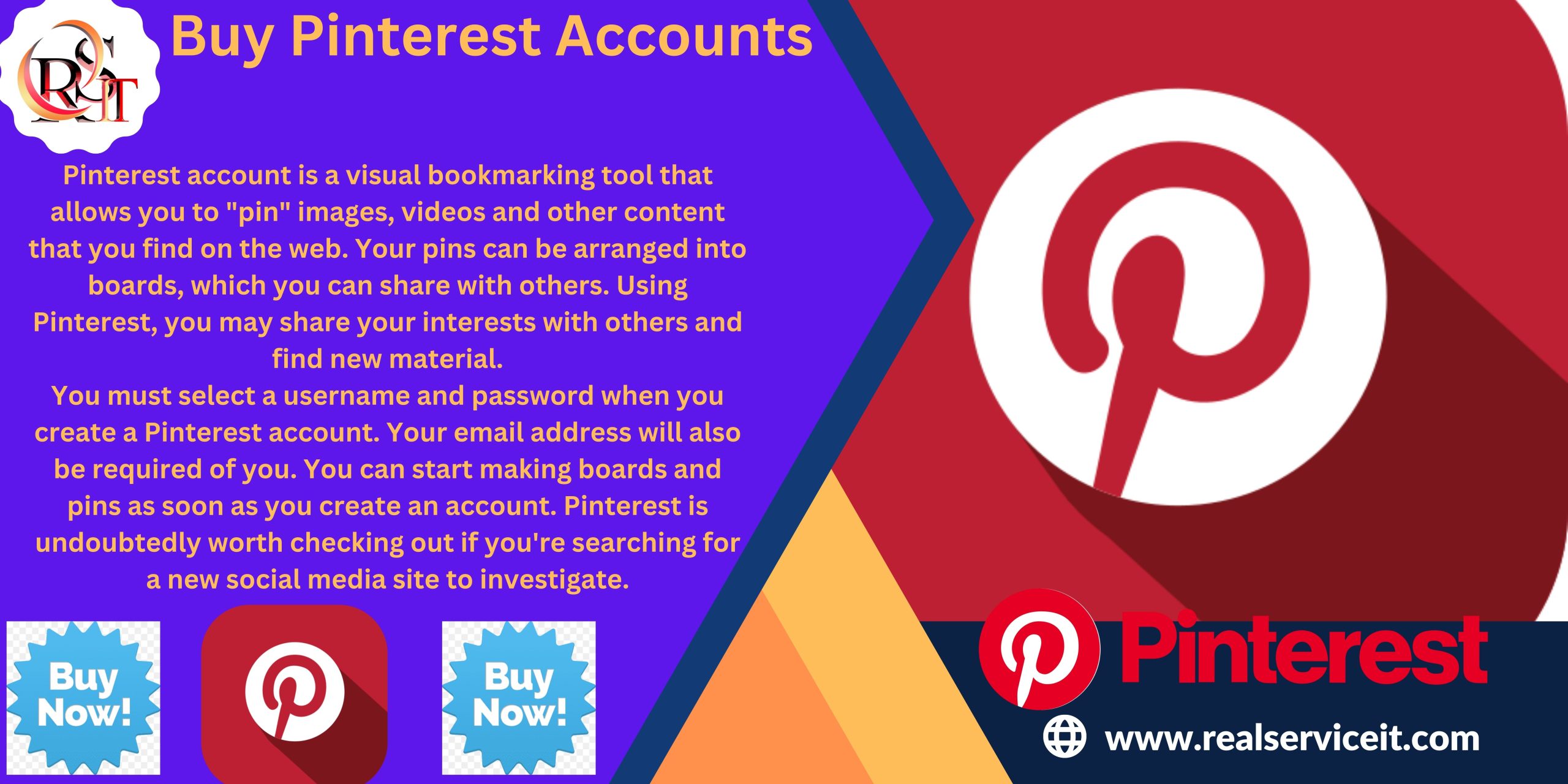 Buy Pinterest Accounts