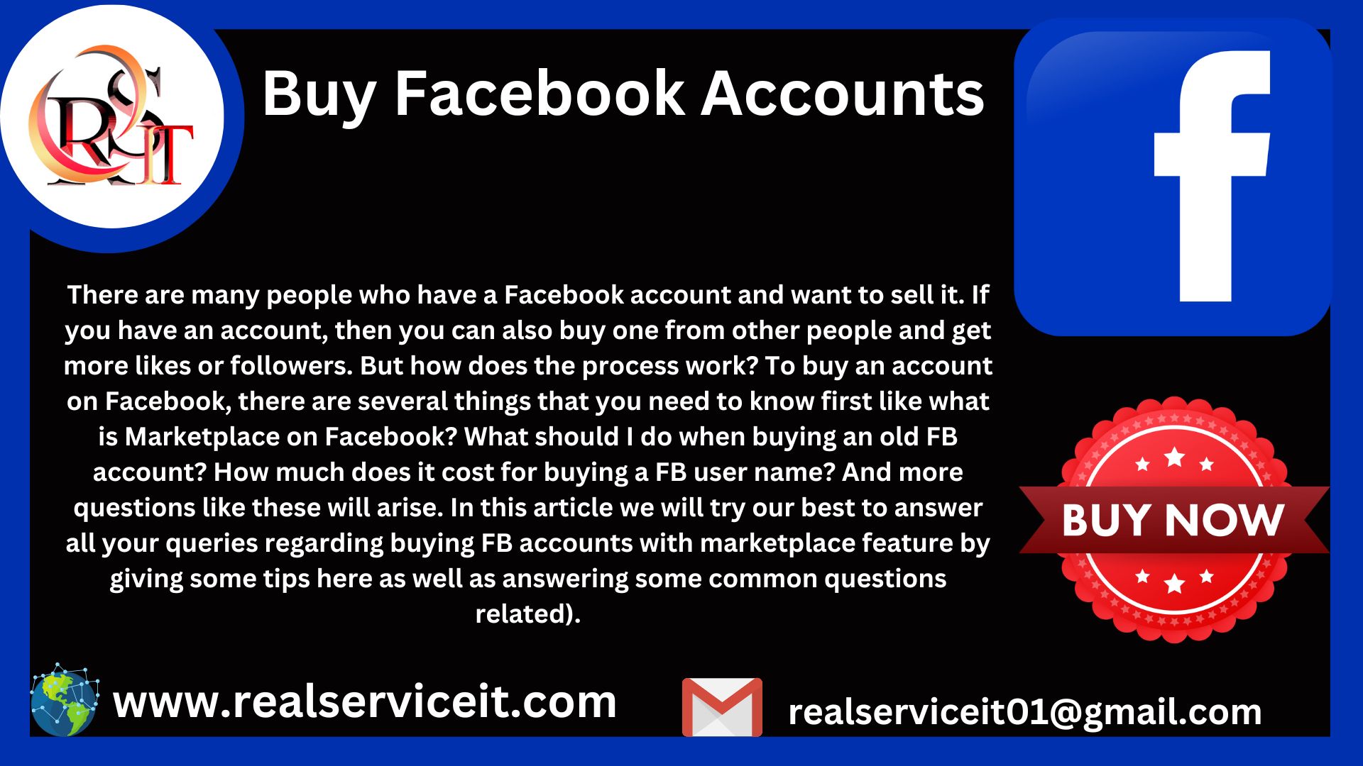 Buy facebook accounts