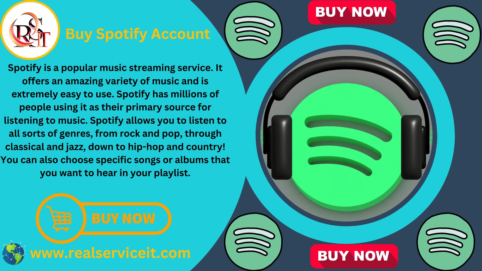 Buy Spotify Account