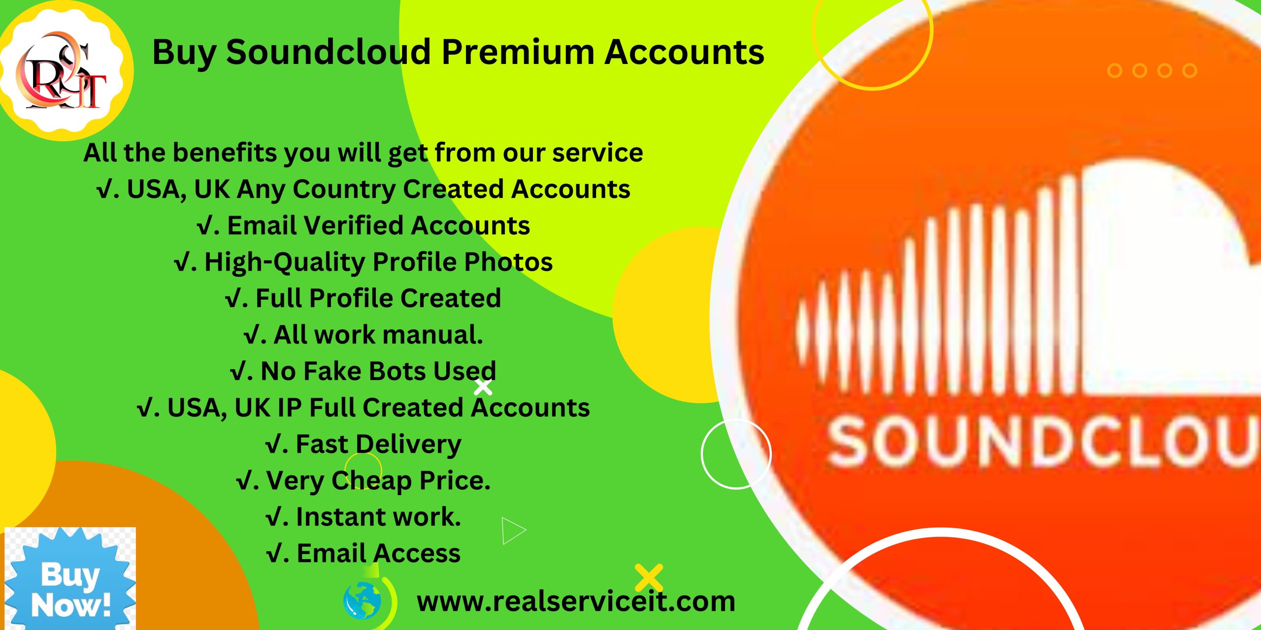 Buy SoundCloud  Premium Accounts