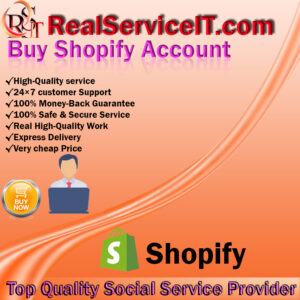 Buy Shopify Account